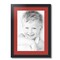 ArtToFrames 16x22" Matted Picture Frame with 12x18" Single Mat Photo Opening Framed in 1.25" Black and 2" Mat (FWM-3926-16x22)